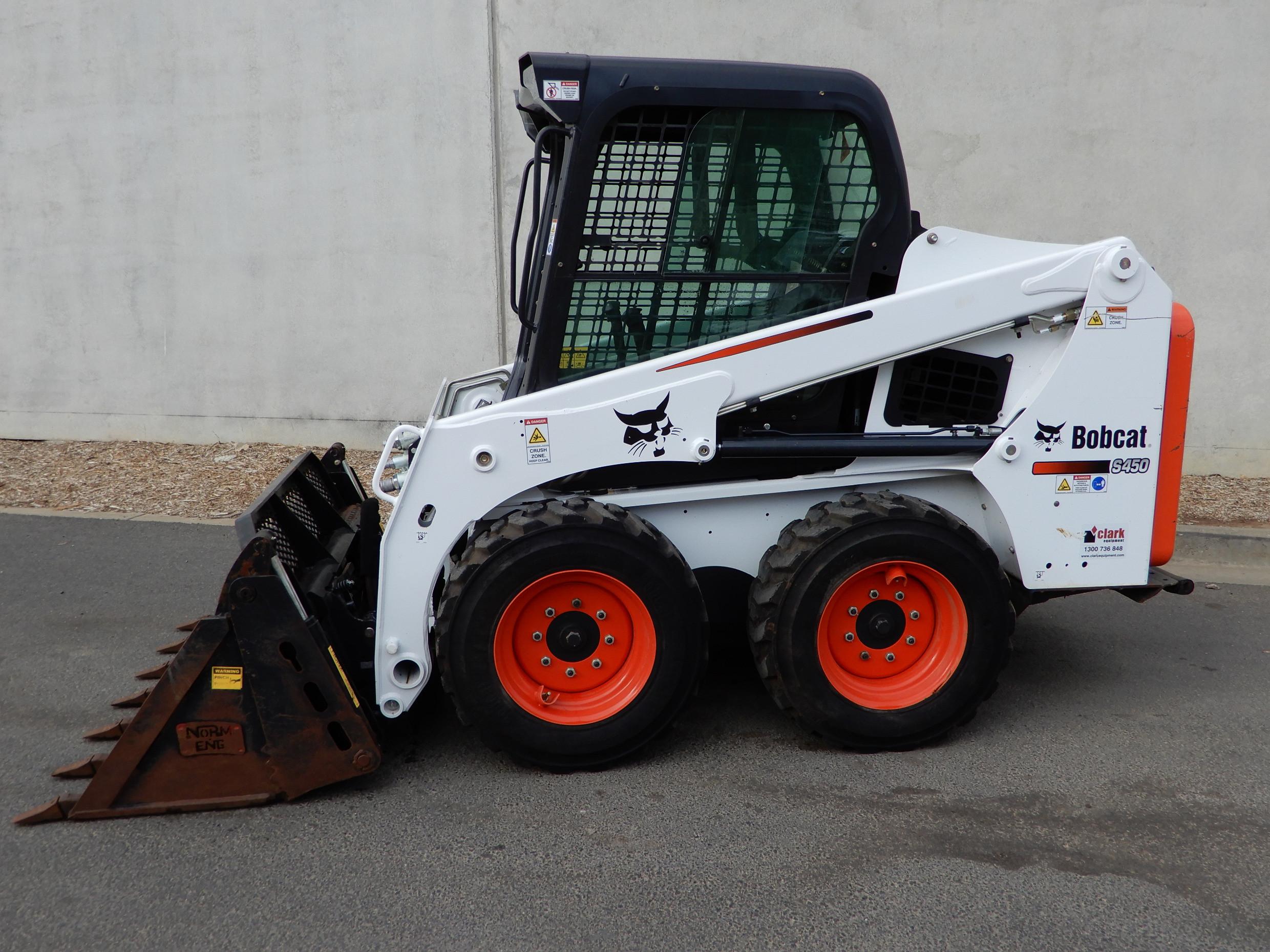 2016 Bobcat S450 Skid Steer Loader - JFTFD5052368 - JUST ...